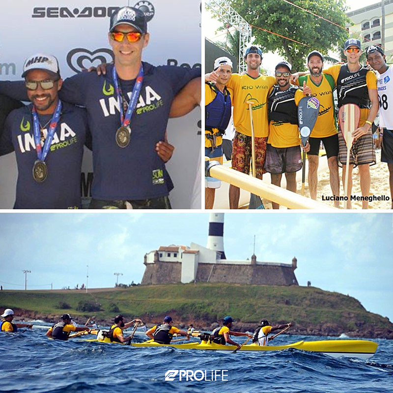 Alef Alves e Carlo Castiglioni - Campeões Aloha Spirit Salvador 🚣🏁