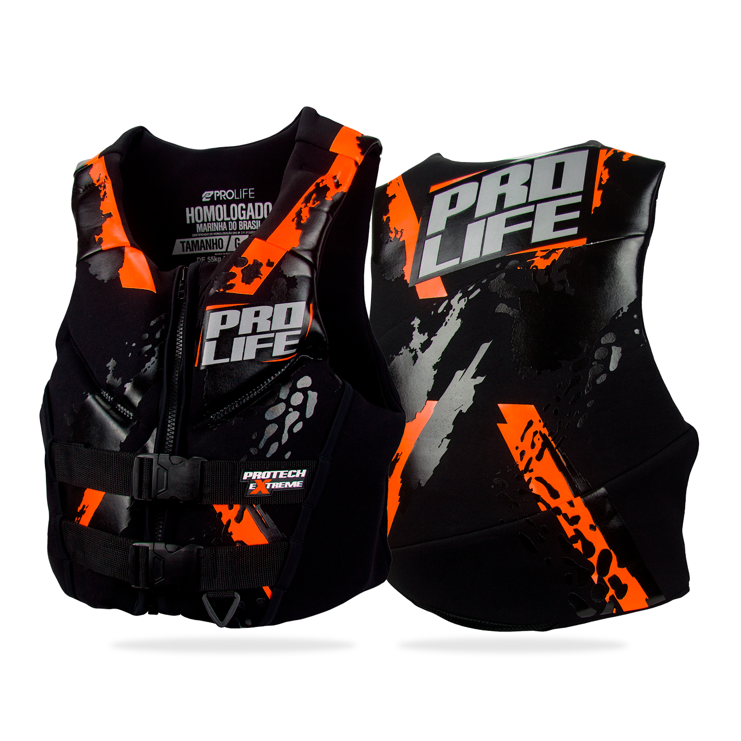 Colete Salva-Vidas Homologado Protech Extreme