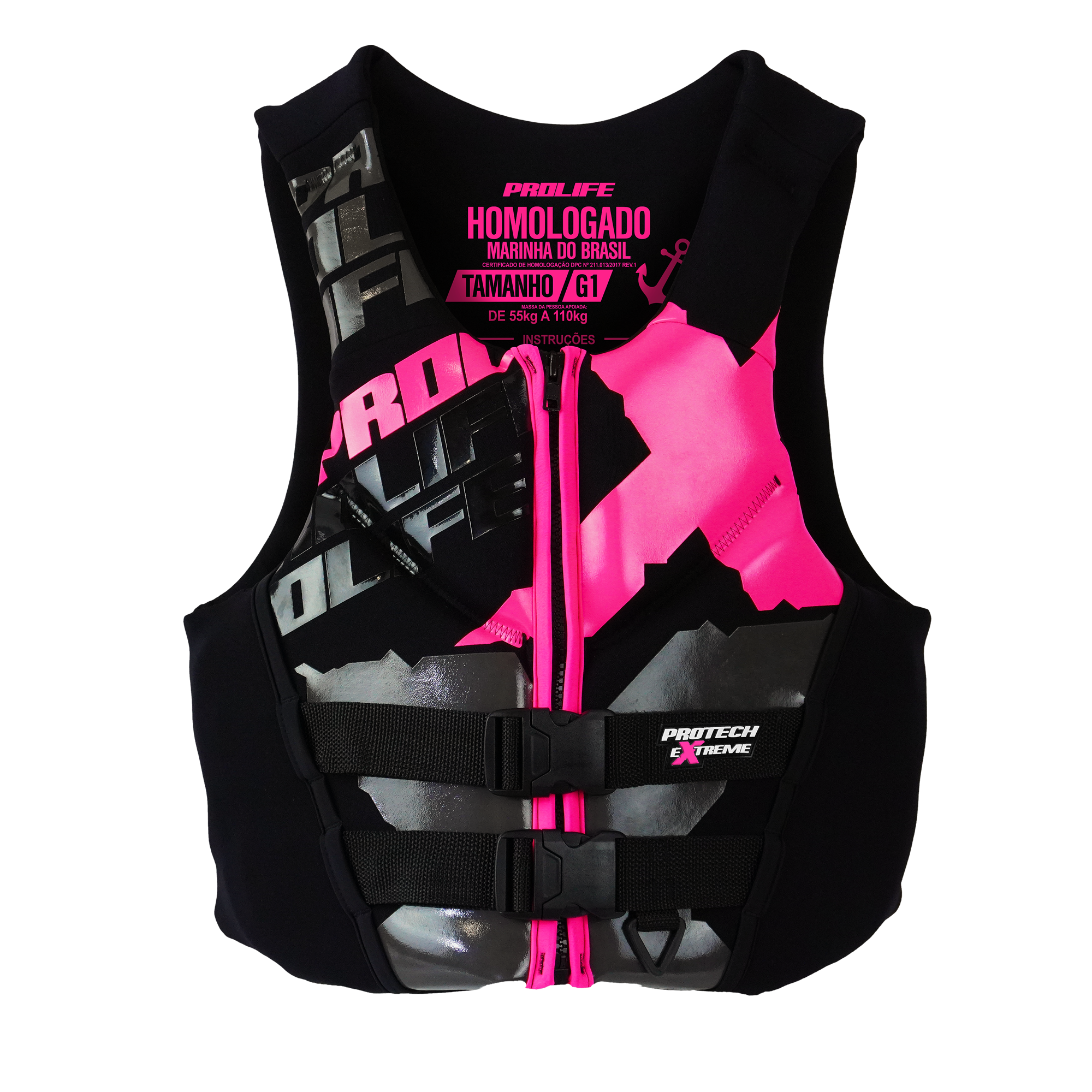 Colete Salva-Vidas Homologado Protech Extreme