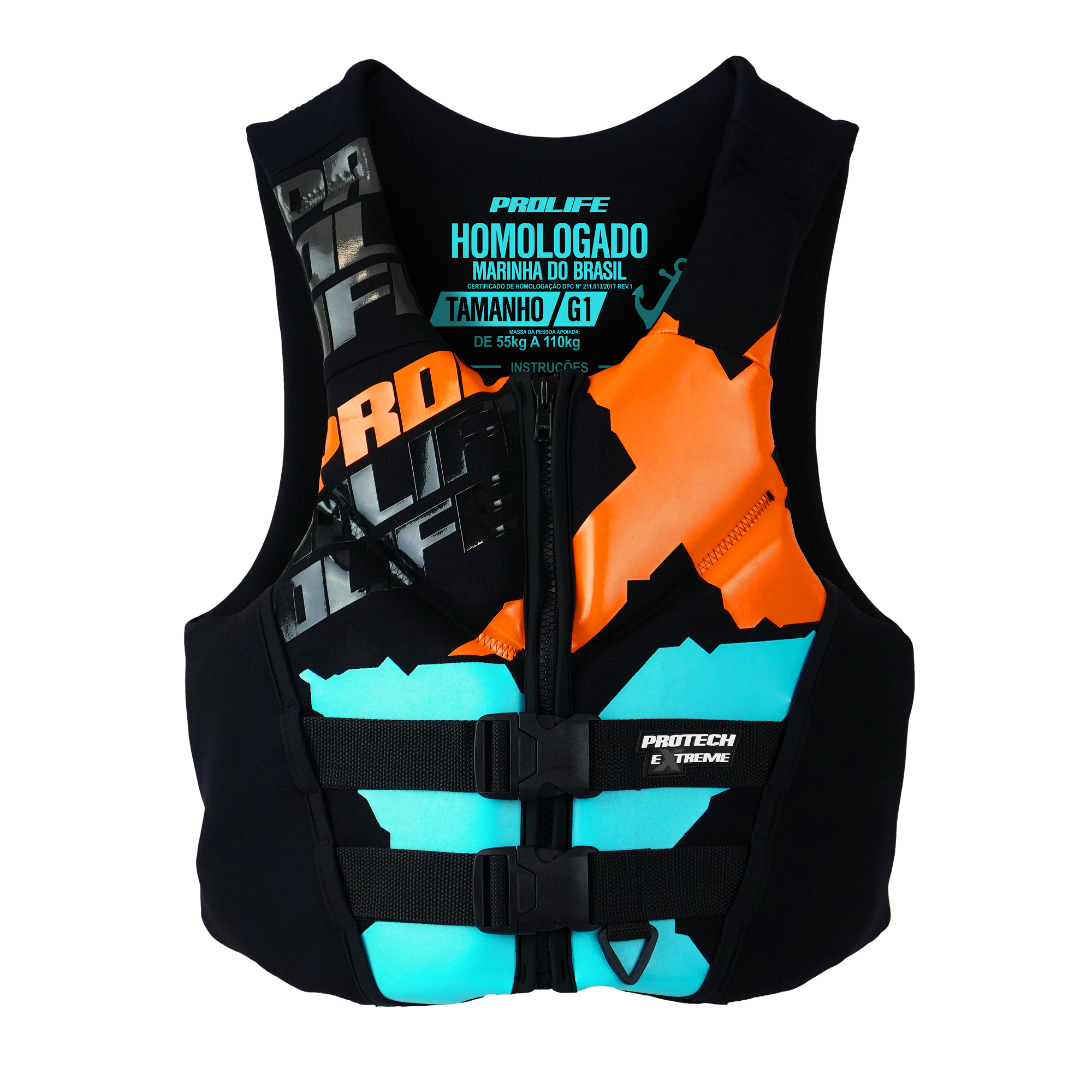 Colete Salva-Vidas Homologado Protech Extreme