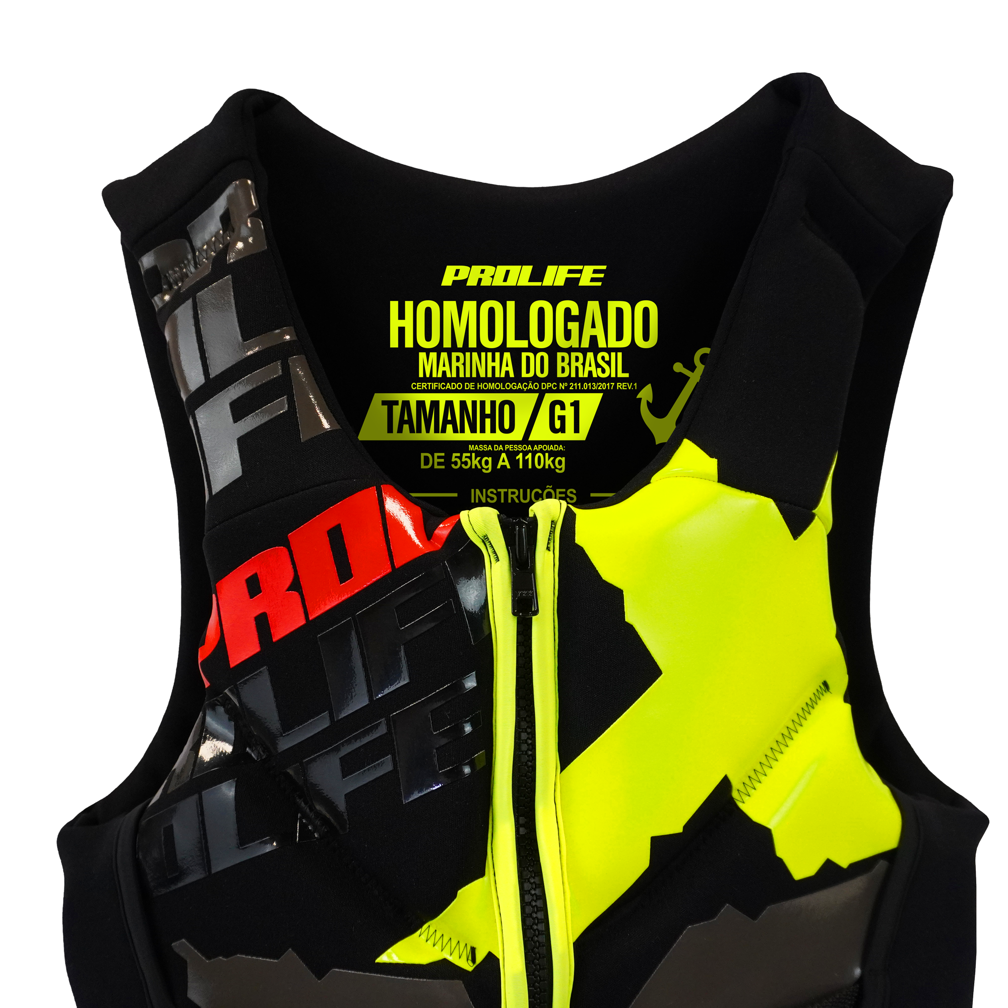 Colete Salva-Vidas Homologado Protech Extreme