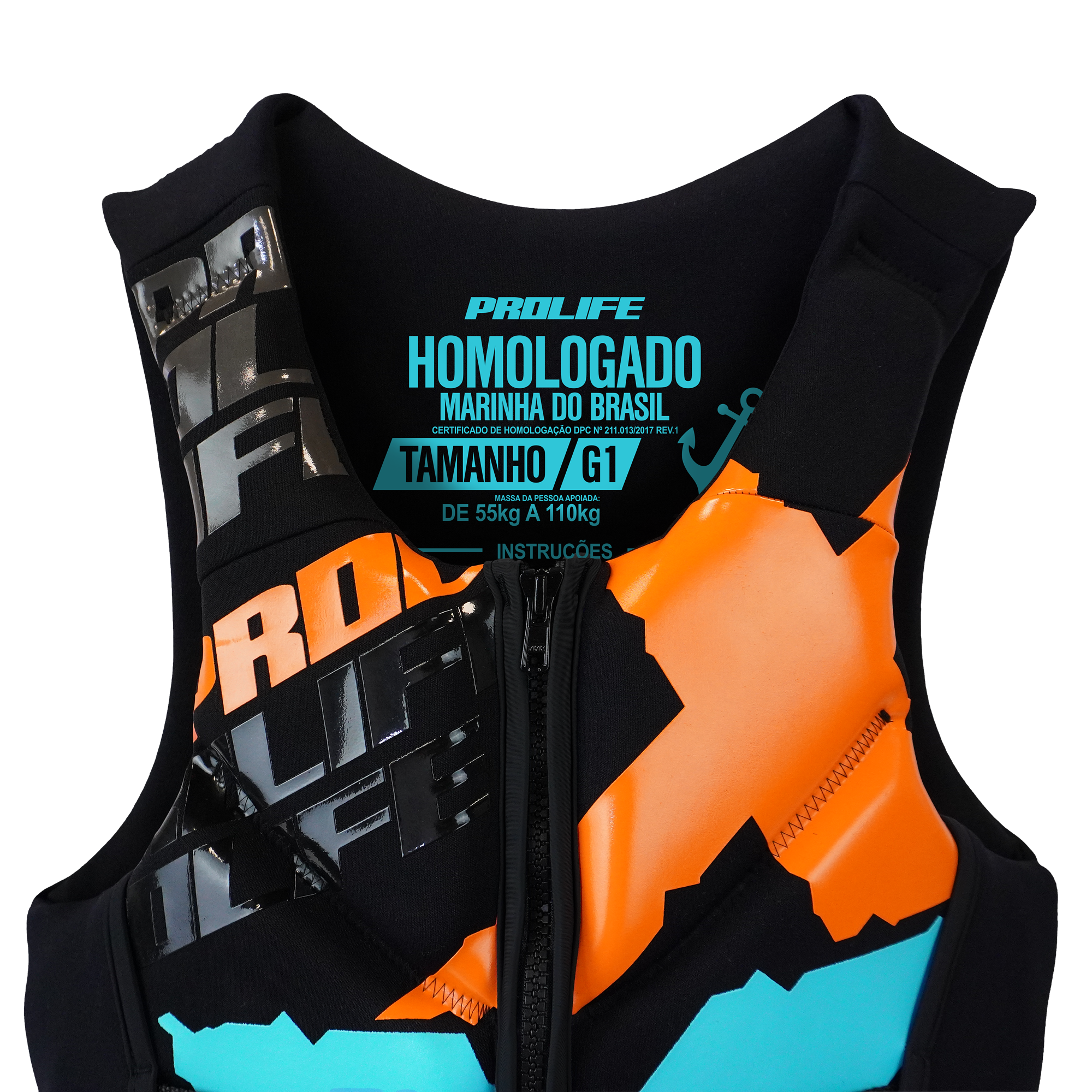 Colete Salva-Vidas Homologado Protech Extreme