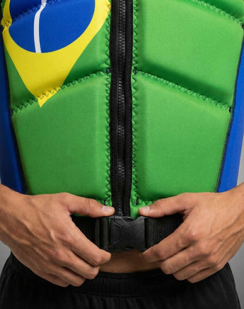 Colete Salva-Vidas Homologado Hydro BRA