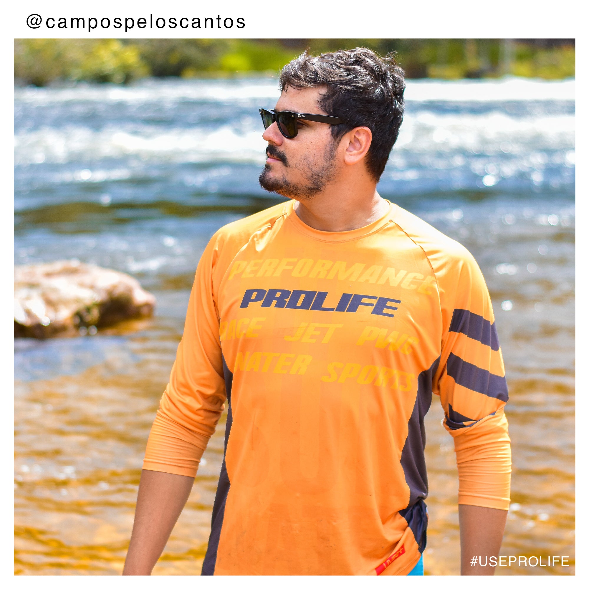 Camisa UV Masculina Life