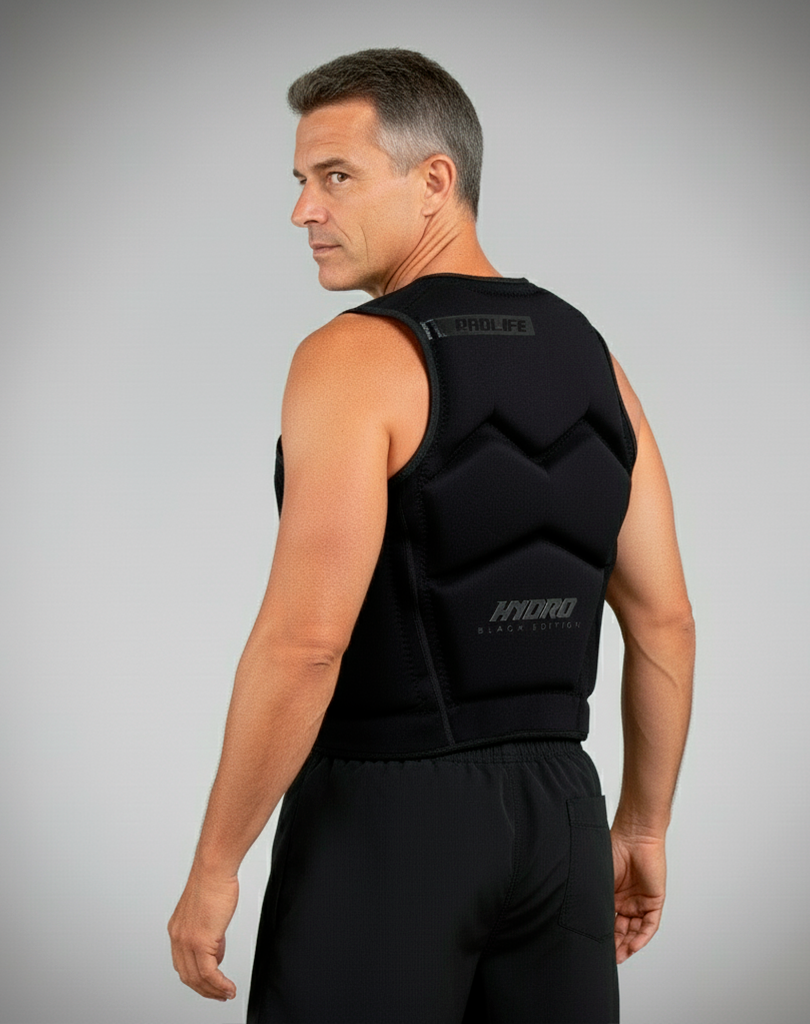 Colete Salva-Vidas Homologado Hydro Black Edition