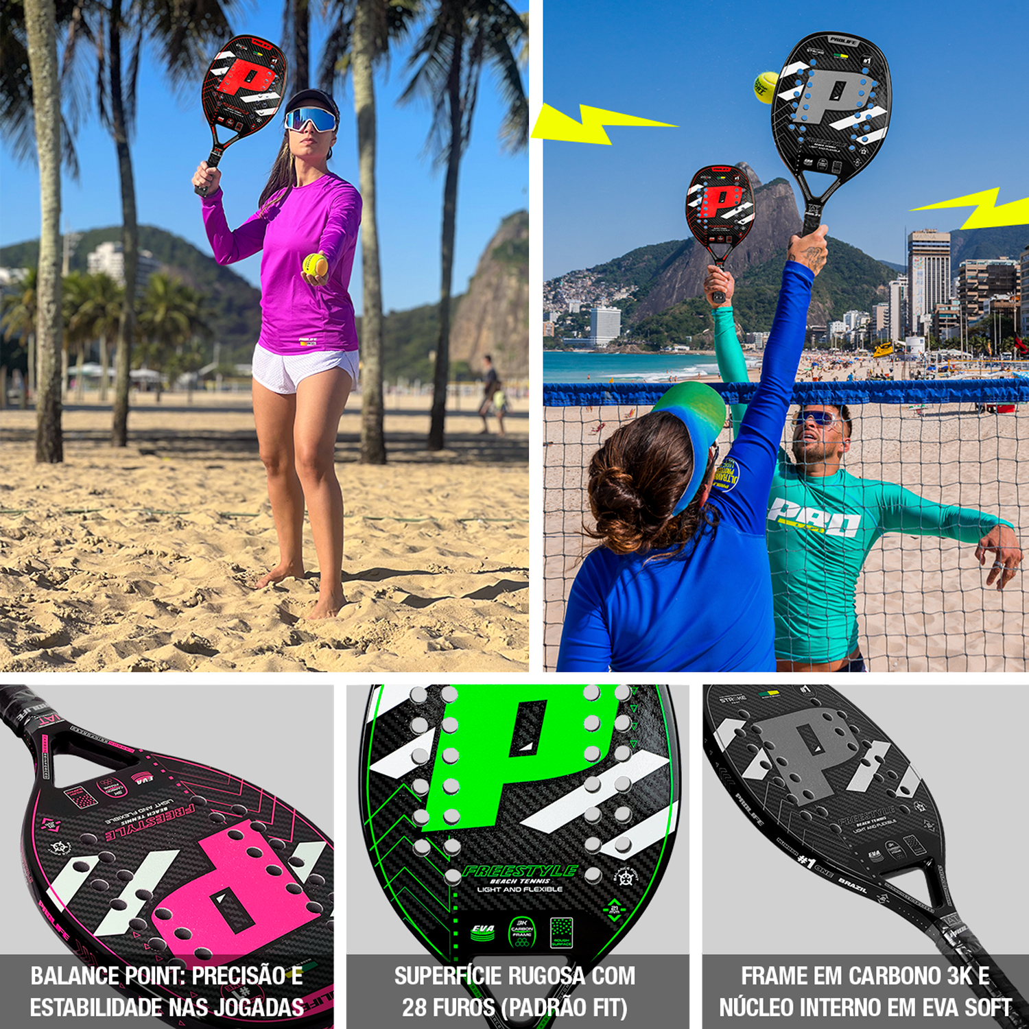 Raquete Beach Tennis Freestyle