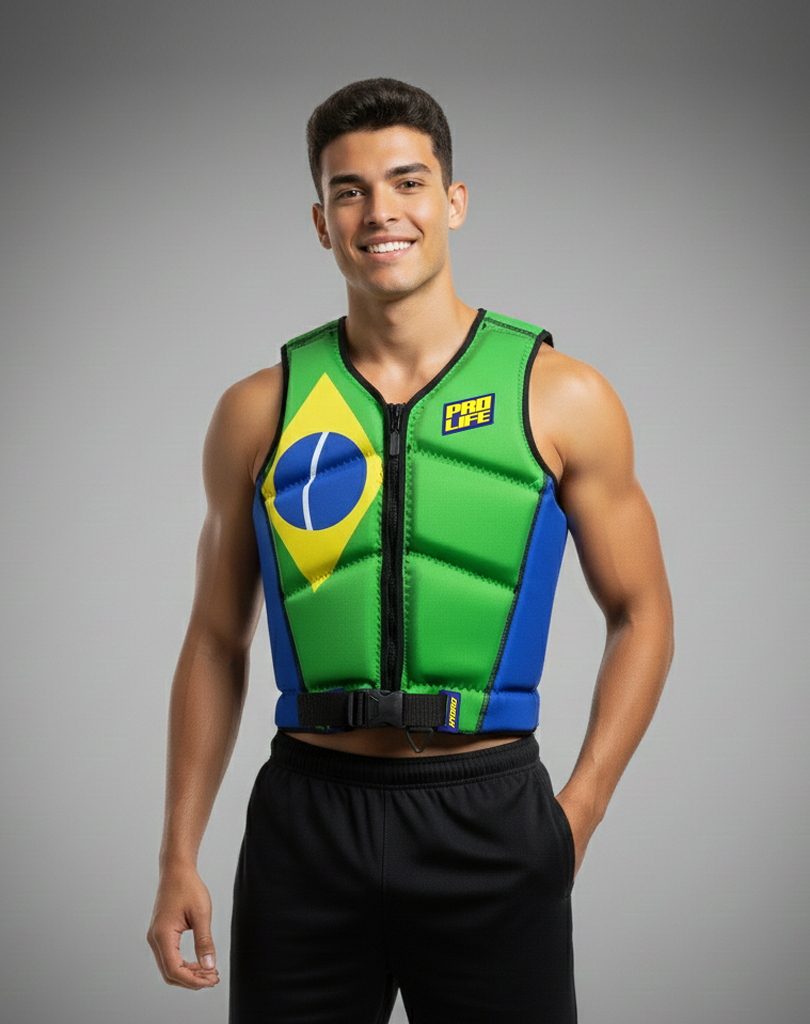 Colete Salva-Vidas Homologado Hydro BRA