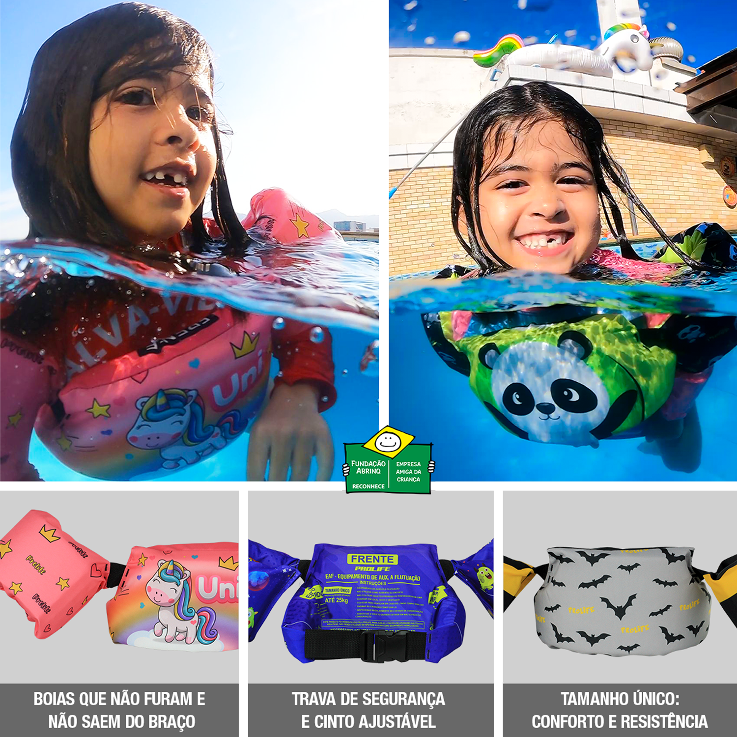 Colete Flutuador Infantil