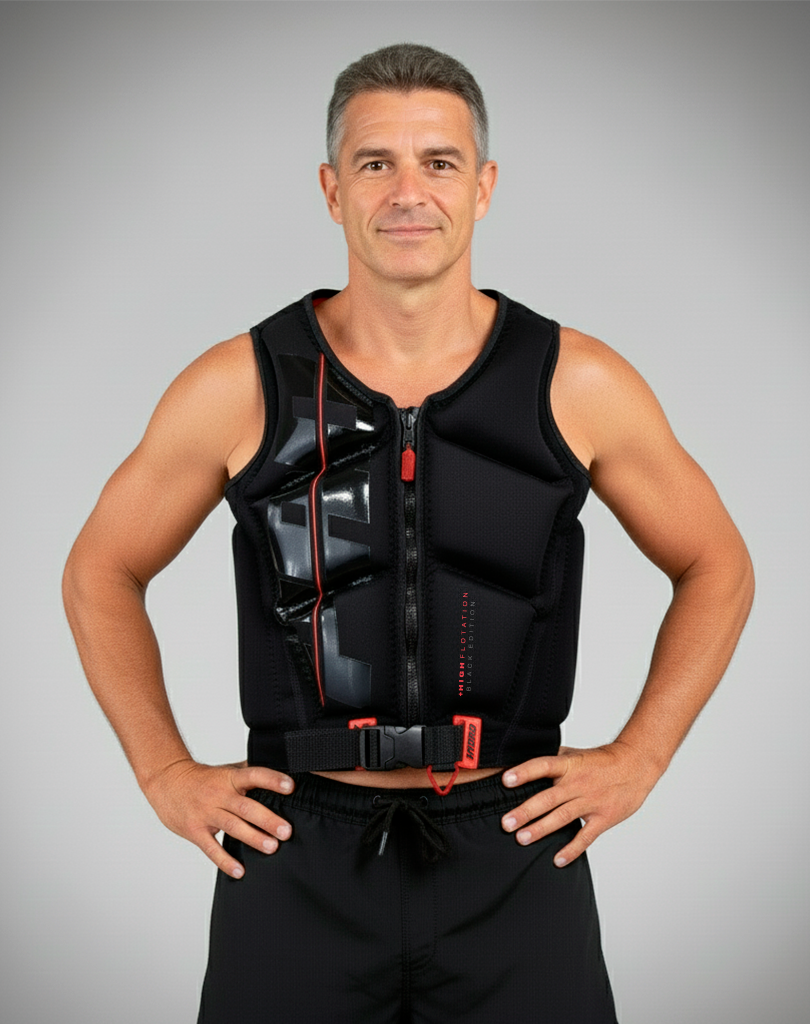 Colete Salva-Vidas Homologado Hydro Black Edition