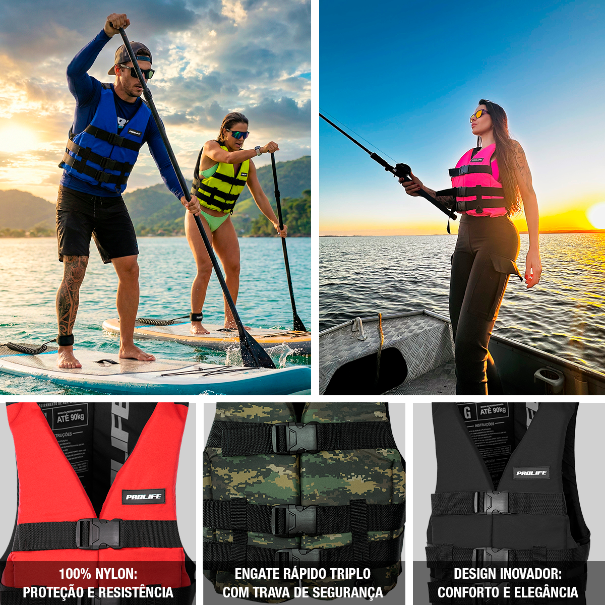 Colete Flutuador Simetria