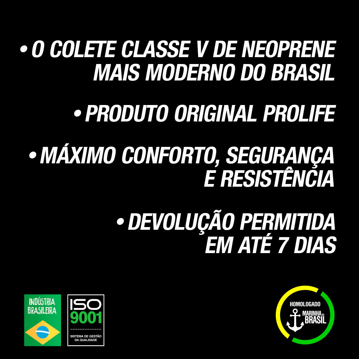 Colete Salva-Vidas Homologado Hydro Flag