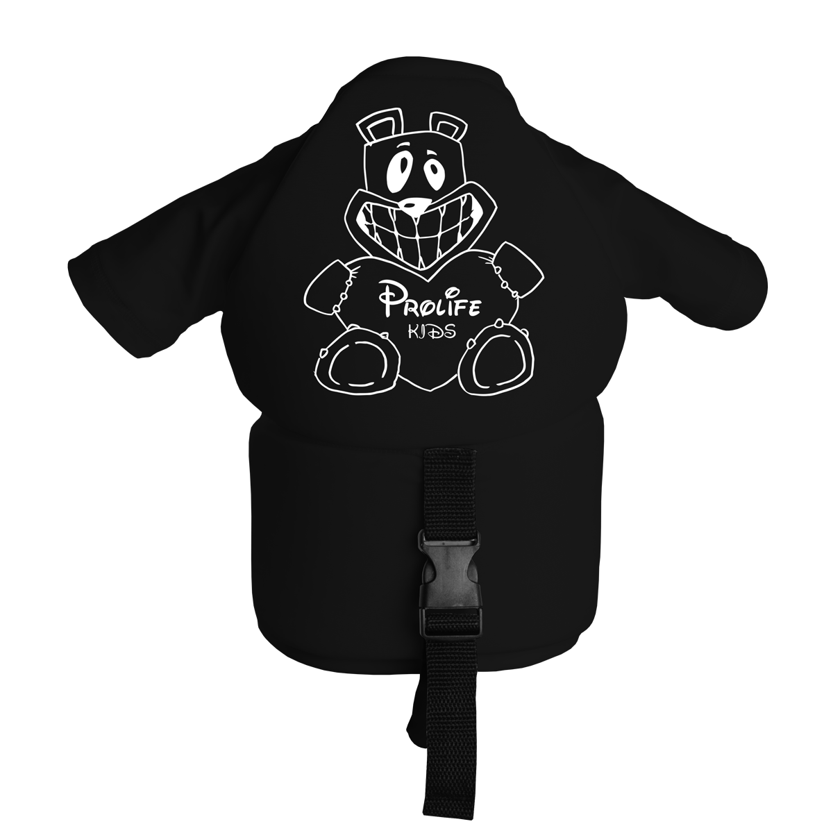 Camisa Flutuadora Infantil Floater - Preto